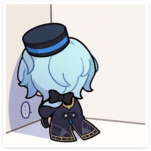 🫥 Стикер «Honkai Star Rail HSR Тик Так Тик Так» для Telegram