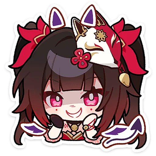 😏 Стикер «Honkai Star Rail HSR Тик Так Тик Так» для Telegram