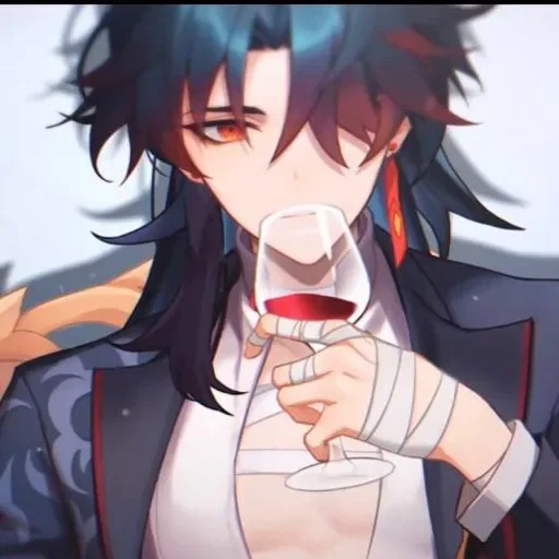 🍷 Стикер «Blade - Honkai Star Rail» для Telegram