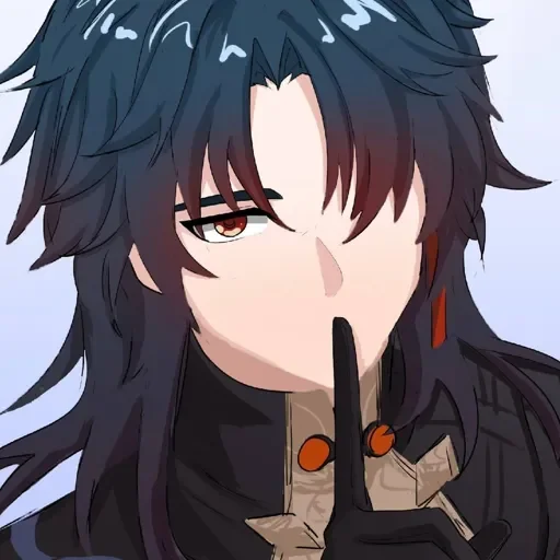 🤫 Стикер «Blade - Honkai Star Rail» для Telegram