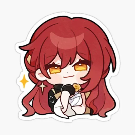🥰 Стикер «Himeko - Honkai Star Rail» для Telegram