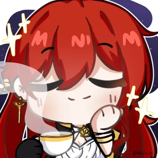❤️‍🩹 Стикер «Himeko - Honkai Star Rail» для Telegram
