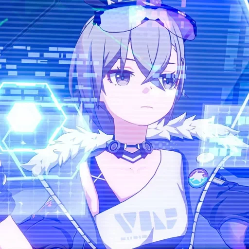 😠 Стикер «Silver wolf - Honkai Star Rail» для Telegram