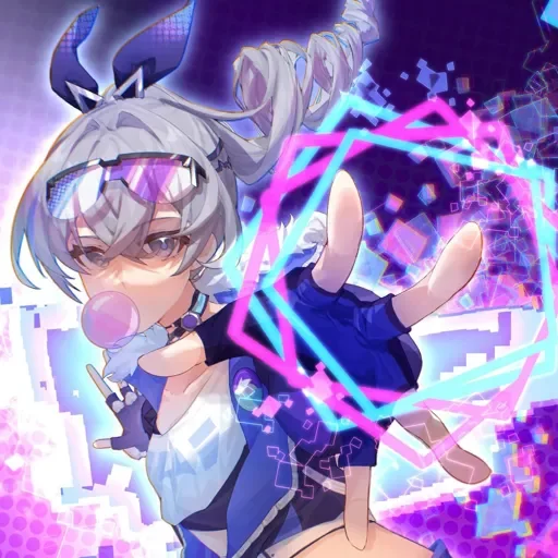 💪 Стикер «Silver wolf - Honkai Star Rail» для Telegram
