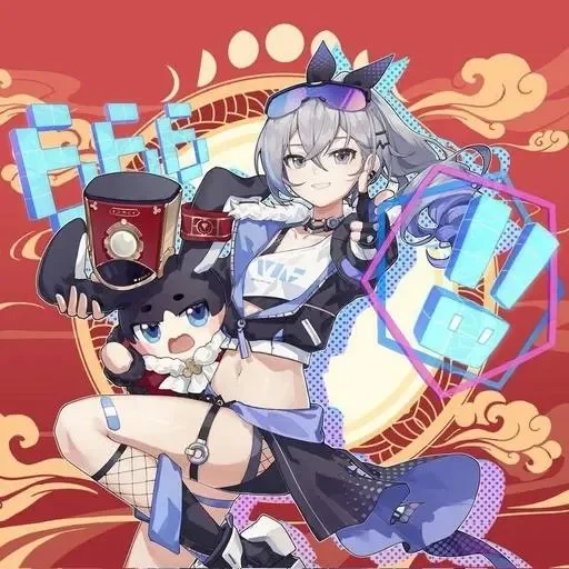 😫 Стикер «Silver wolf - Honkai Star Rail» для Telegram