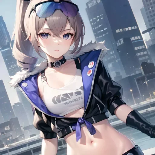 🥵 Стикер «Silver wolf - Honkai Star Rail» для Telegram