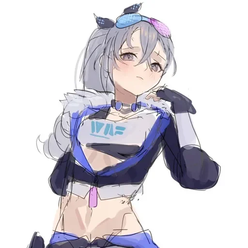 🥺 Стикер «Silver wolf - Honkai Star Rail» для Telegram
