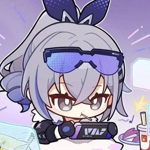🤭 Стикер «Silver wolf - Honkai Star Rail» для Telegram