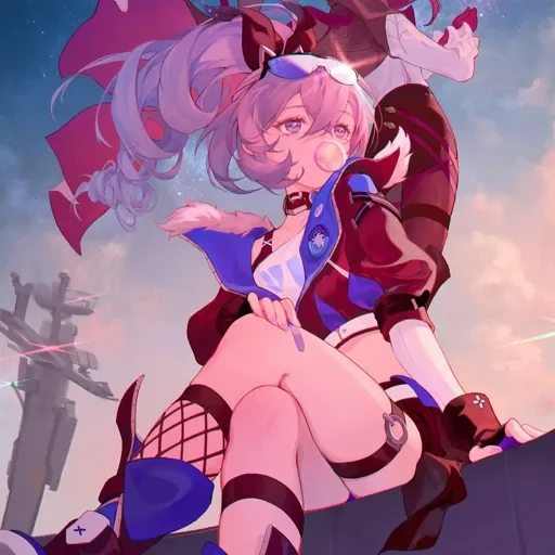 😒 Стикер «Silver wolf - Honkai Star Rail» для Telegram