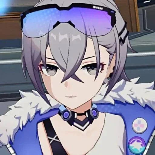 😡 Стикер «Silver wolf - Honkai Star Rail» для Telegram