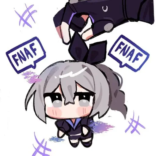 🤭 Стикер «Silver wolf - Honkai Star Rail» для Telegram