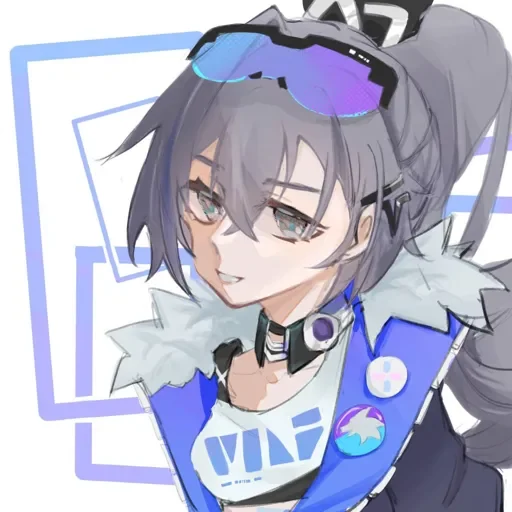 😄 Стикер «Silver wolf - Honkai Star Rail» для Telegram