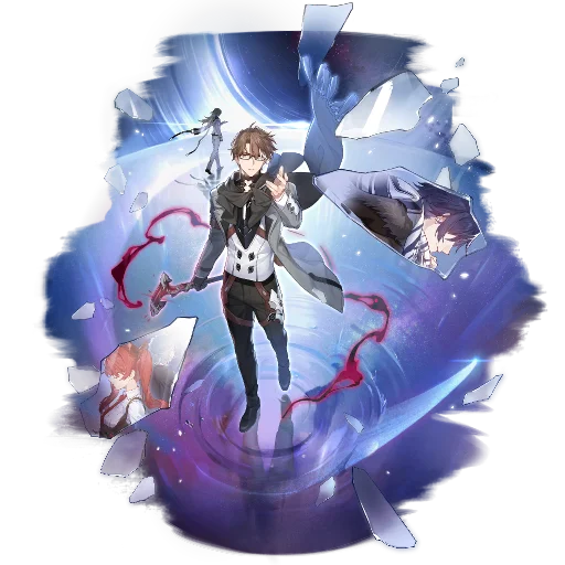 👍 Стикер «Honkai Star Rail Characters Banner» для Telegram