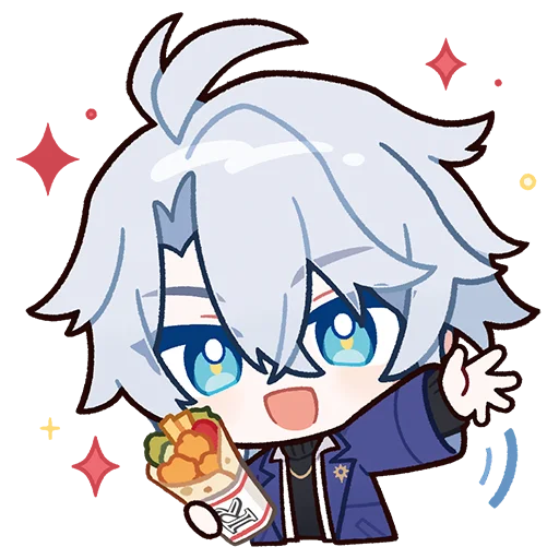 👋 Стикер «Honkai Star Rail × ROSTIC&;S» для Telegram