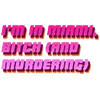 Стикер 13 🐯 Hotline Miami