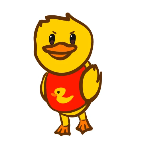 🦆 Стикер «Цирк квадратный» для Telegram