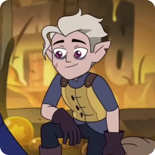 💫 Стикер «Hunter The Owl House» для Telegram