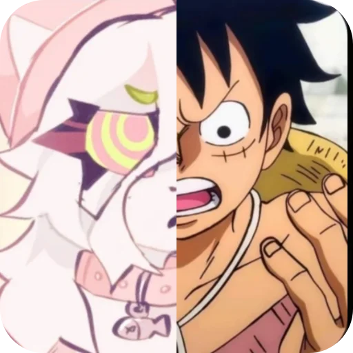 😒 Стикер «Cattail or Luffy» для Telegram