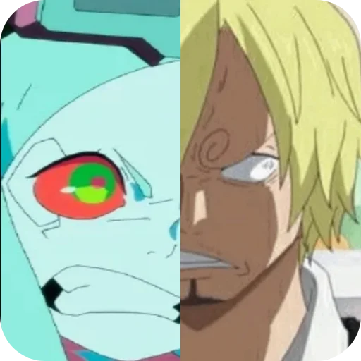 🤬 Стикер «Rebecca or Sanji» для Telegram