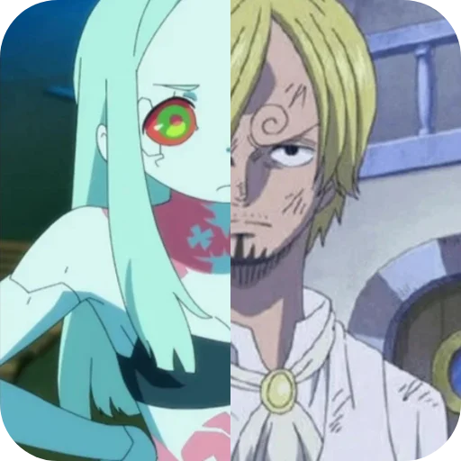 🙂 Стикер «Rebecca or Sanji» для Telegram