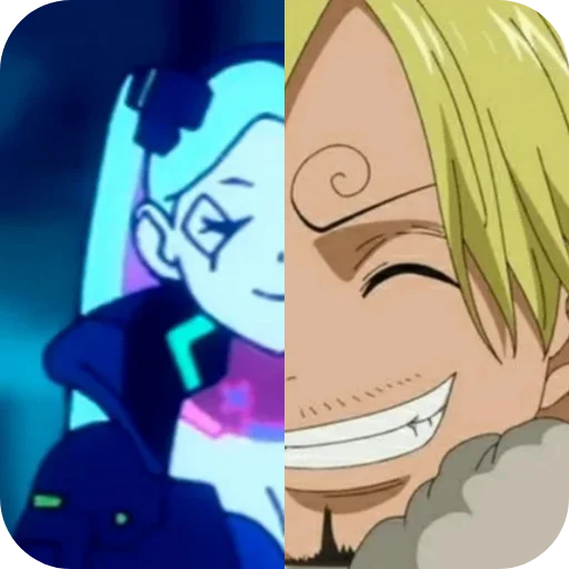 🙂 Стикер «Rebecca or Sanji» для Telegram