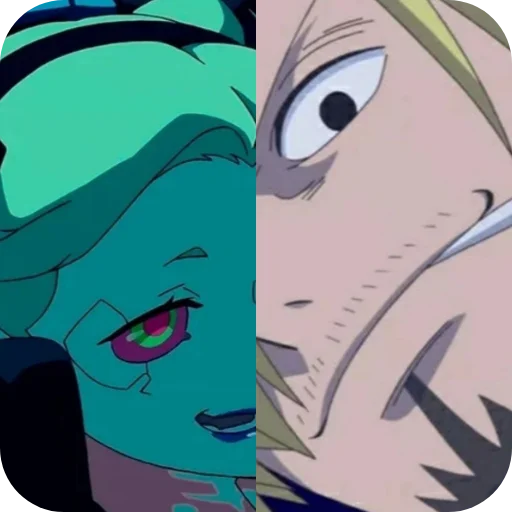 😘 Стикер «Rebecca or Sanji» для Telegram