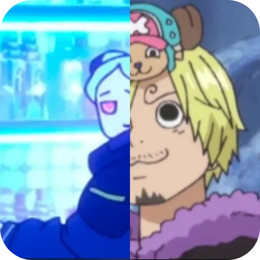 🤩 Стикер «Rebecca or Sanji» для Telegram