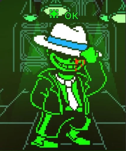 👌 Стикер «Green Sans» для Telegram