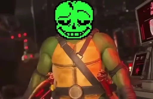🐢 Стикер «Green Sans» для Telegram