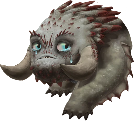😢 Стикер «How to Train Your Dragon» для Telegram