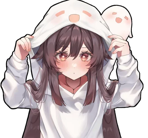 ☺️ Стикер «Hu Tao (genshin_impact)» для Telegram