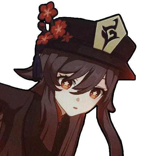 😳 Стикер «Hu Tao (genshin_impact)» для Telegram
