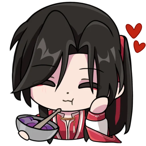 🥰 Стикер «Hua Cheng genshin chibi» для Telegram