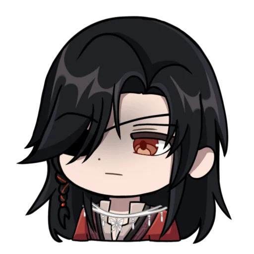 🤨 Стикер «Hua Cheng genshin chibi» для Telegram