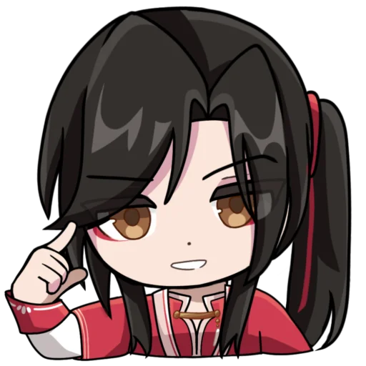 😎 Стикер «Hua Cheng genshin chibi» для Telegram