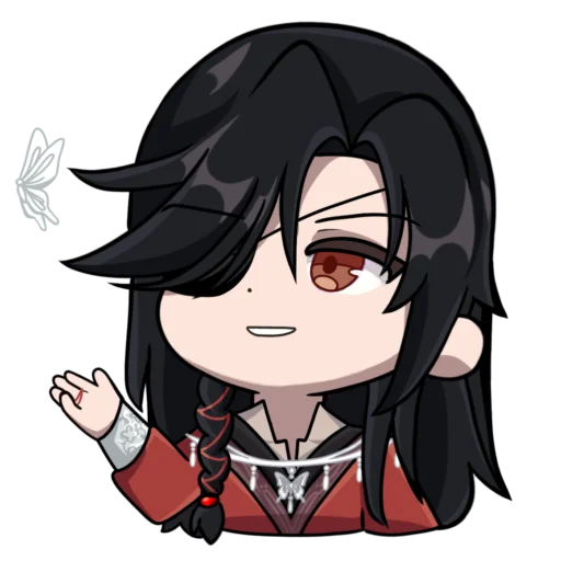 🦋 Стикер «Hua Cheng genshin chibi» для Telegram