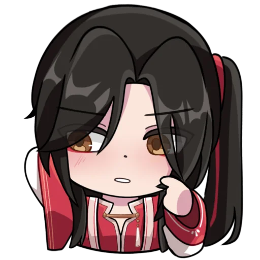 🫣 Стикер «Hua Cheng genshin chibi» для Telegram