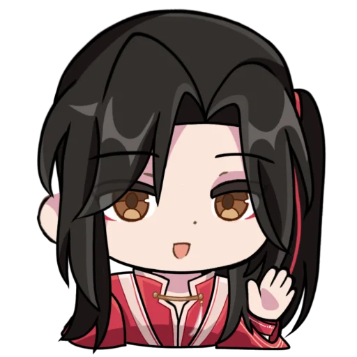 Стикерпак Hua Cheng genshin chibi для Telegram