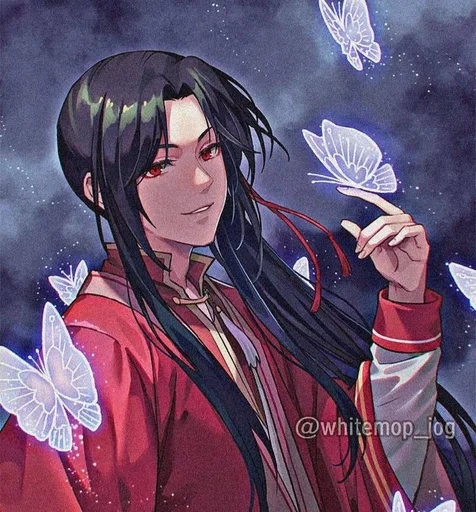 Стикерпак Hua Cheng для Telegram