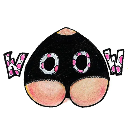 😍 Стикер «HUBABUBA_oops» для Telegram