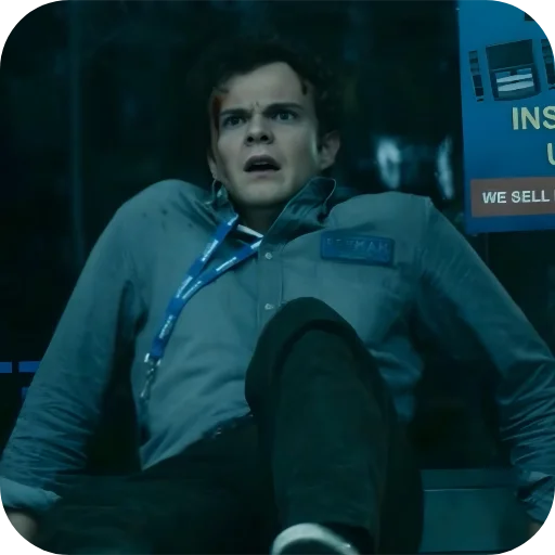 😰 Стикер «Hughie Campbell» для Telegram