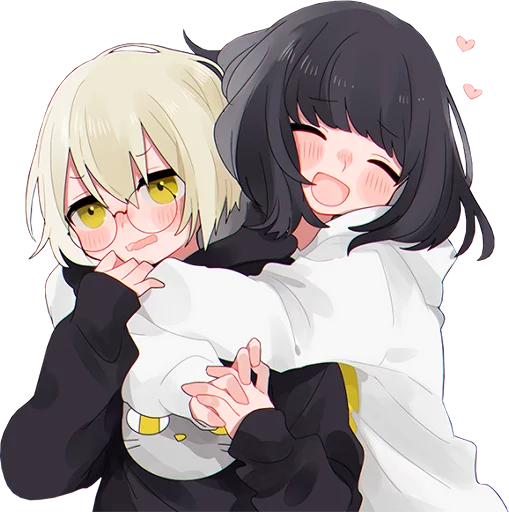 🤗 Стикер «Hugs v.9» для Telegram