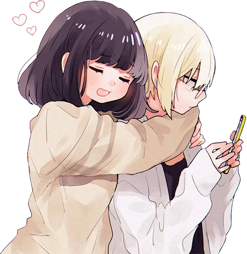 🤗 Стикер «Hugs v.9» для Telegram