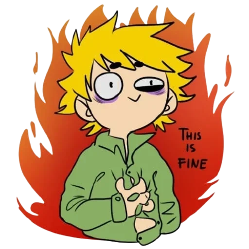 🥲 Стикер «Wonder Tweek» для Telegram