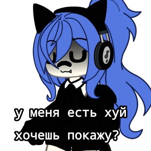 💪 Стикер «/ᐠ｡ꞈ｡ᐟ» для Telegram