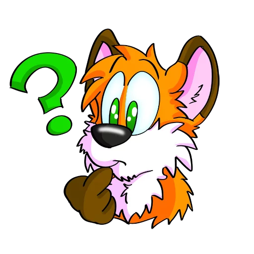 🤔 Стикер «Hukfox» для Telegram