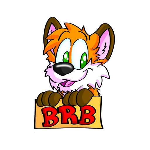 🛀 Стикер «Hukfox» для Telegram