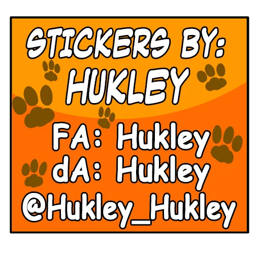 ⭐ Стикер «Hukfox» для Telegram