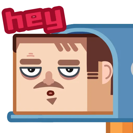 👋 Стикер «Human Box» для Telegram