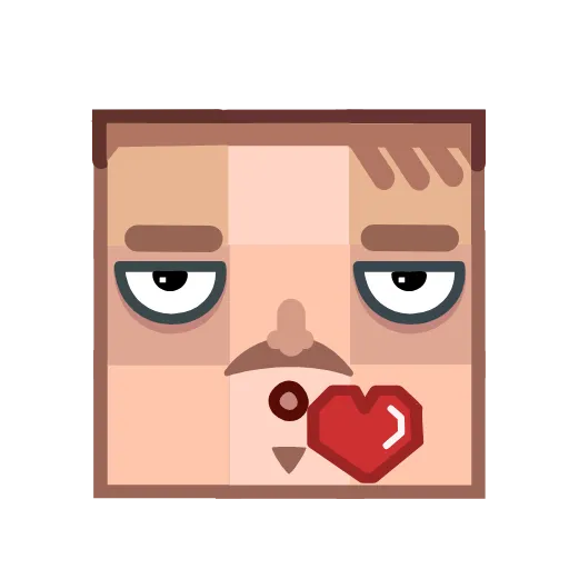 😘 Стикер «Human Box» для Telegram